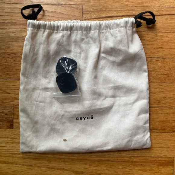 Aeyde Black Leather Strappy Sandals - Picture 5 of 5